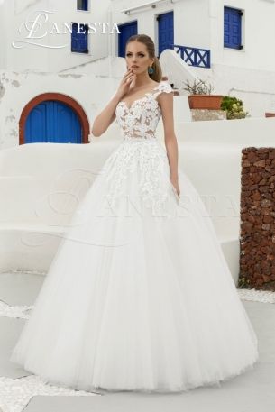 Пышное свадебное платье 